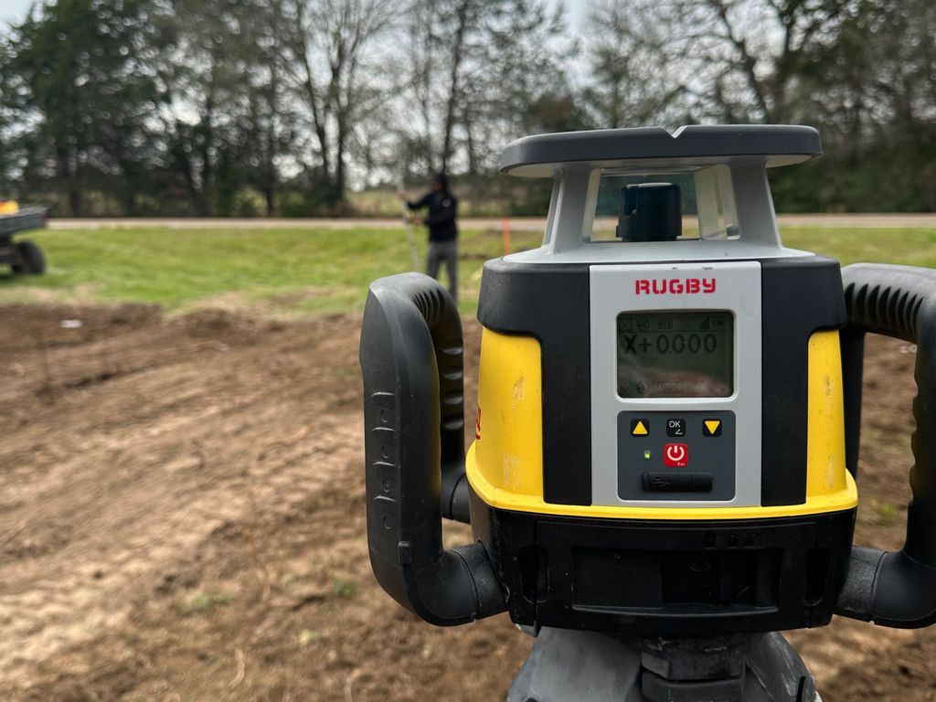 Land clearing preparing property for ranch fencing installation